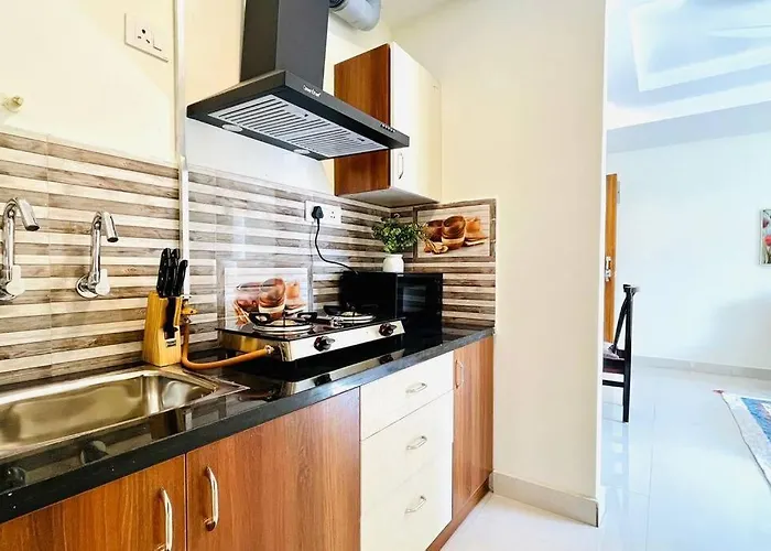 Bluo 1Bhk Suite Gachibowli - Terrace Garden, Lift