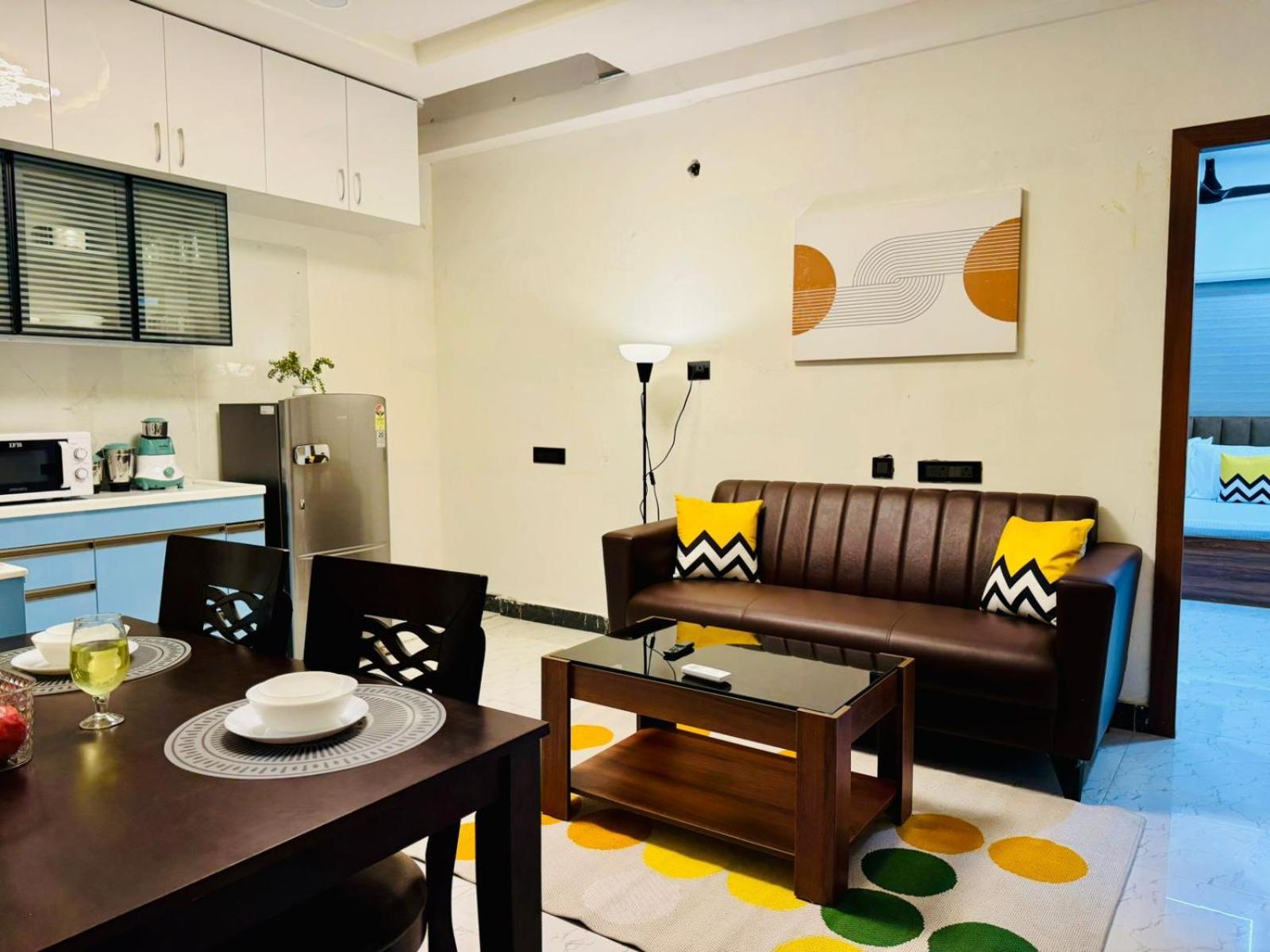 Bluo Penthouse Gachibowli - Terrace Garden Apartment