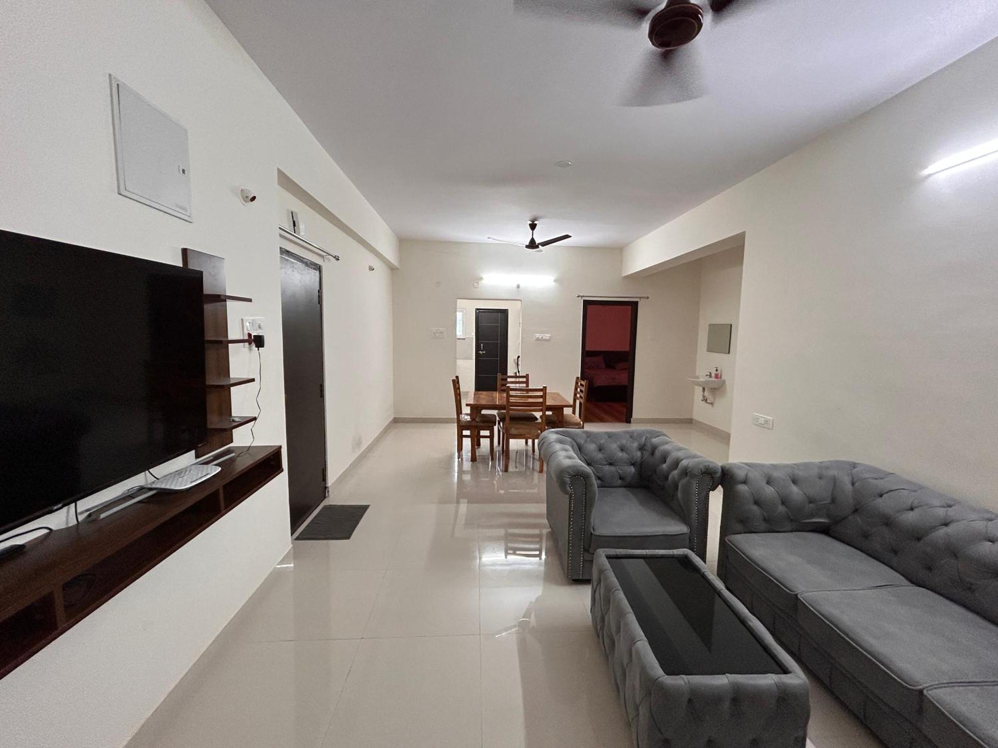 Apartment Mee Homes Madhapur Family Luxury Fully Furnished 2 Bhk Flats *