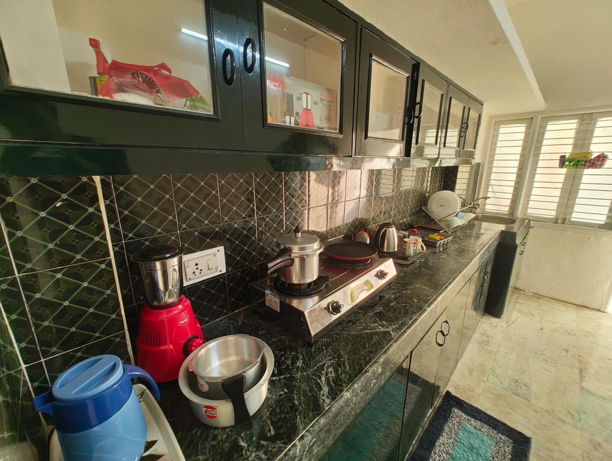 The Hidden Gem - Fully Furnished, Private 1bhk With Canopy & Cafe Lights 5* Hyderabad