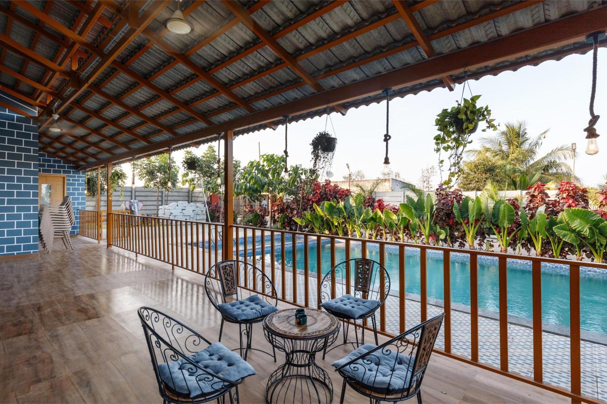 Villa Evergreen Havenpoolgardensunset Hyderabad