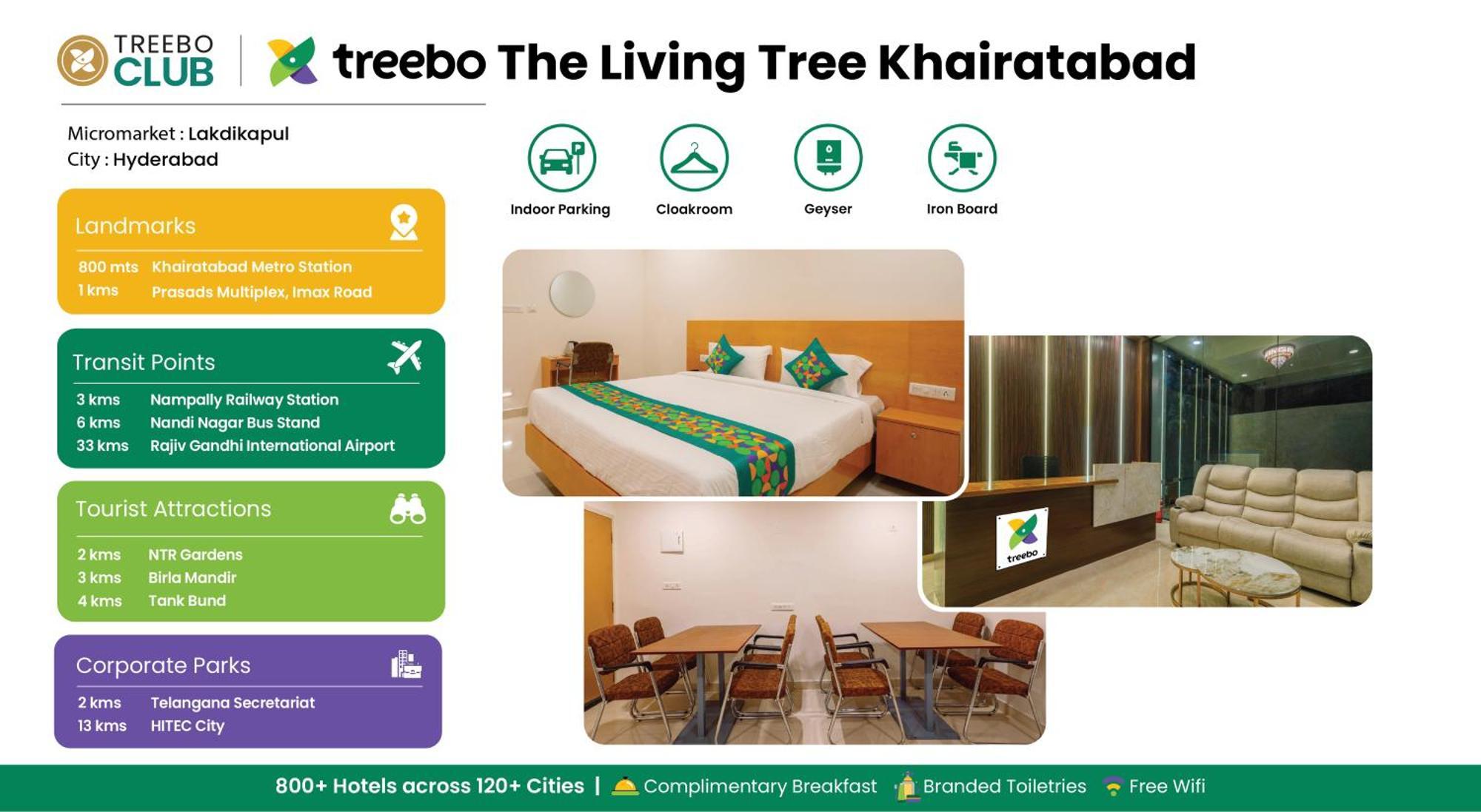 Hotel Treebo The Living Tree Khairatabad 3*