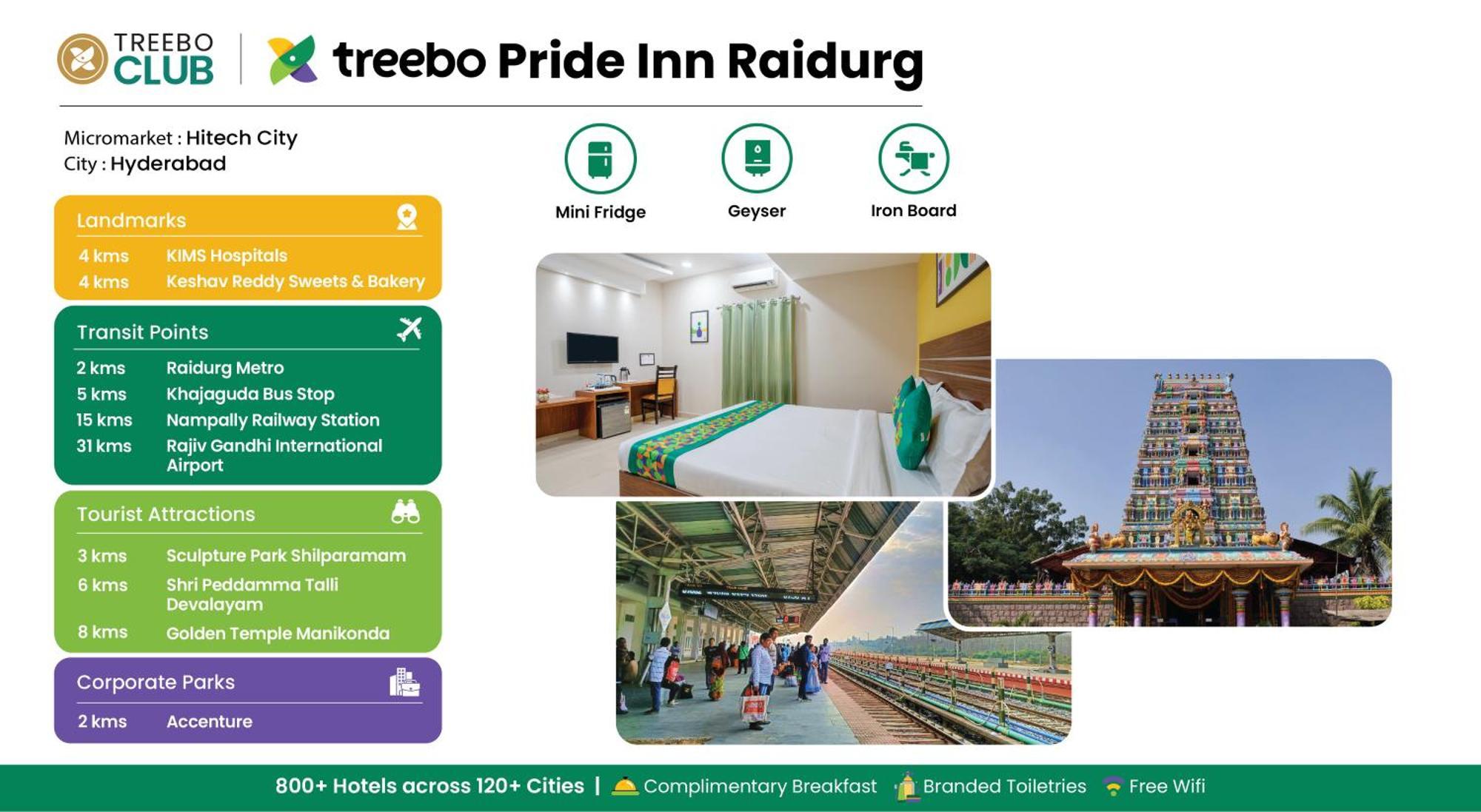 Treebo Pride Raidurg Hyderabad