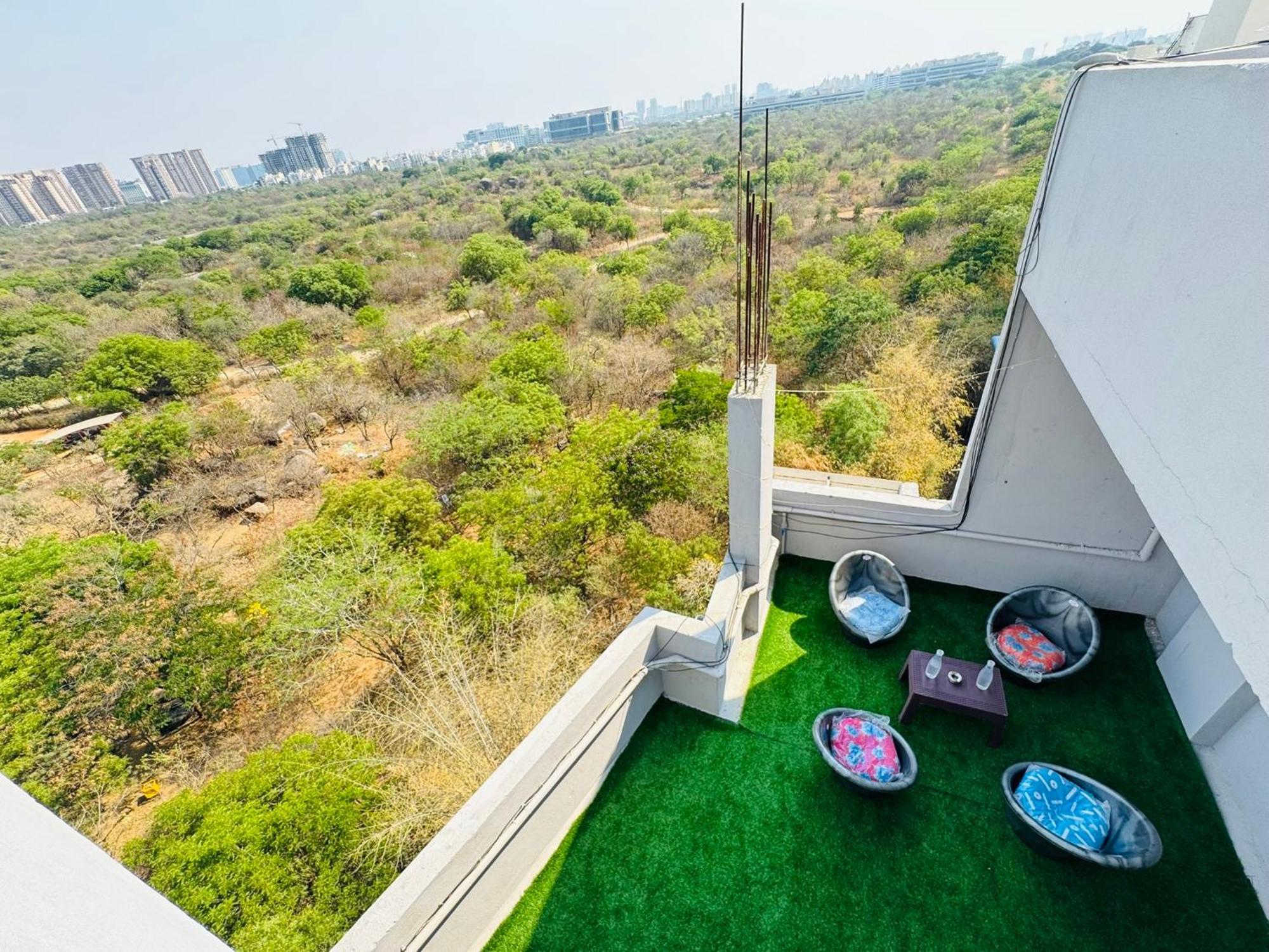 Apartment Penthouse Escape 1bhk Park View Flat In Kondapur
