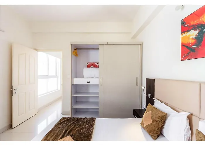 Bluo 1Br Hitech City - Balcony, Gym, Terrace Garden