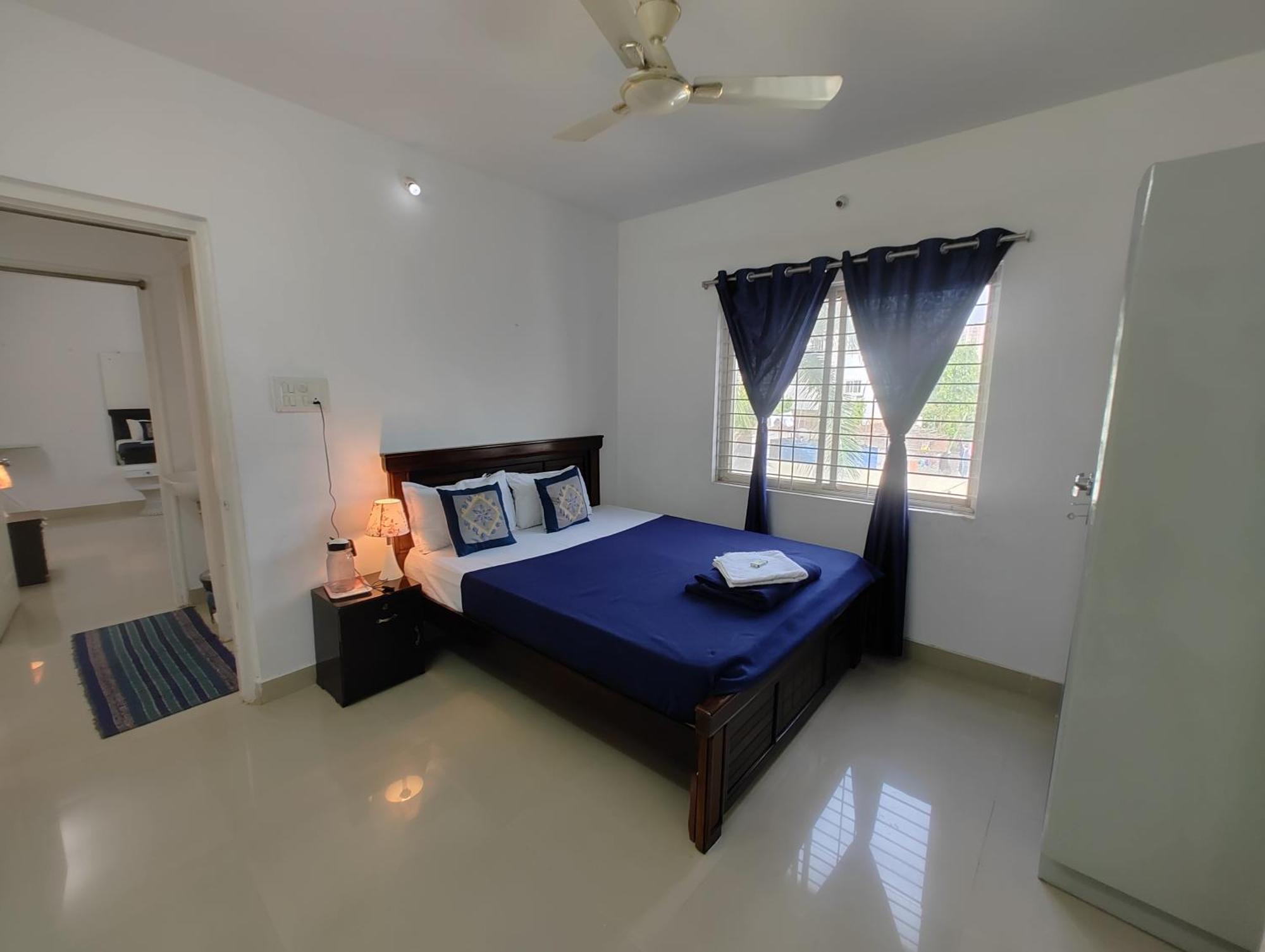 Homestay Nk Homes 202 - 2bhk Homestay - Fast Wifi, Fully Furnished