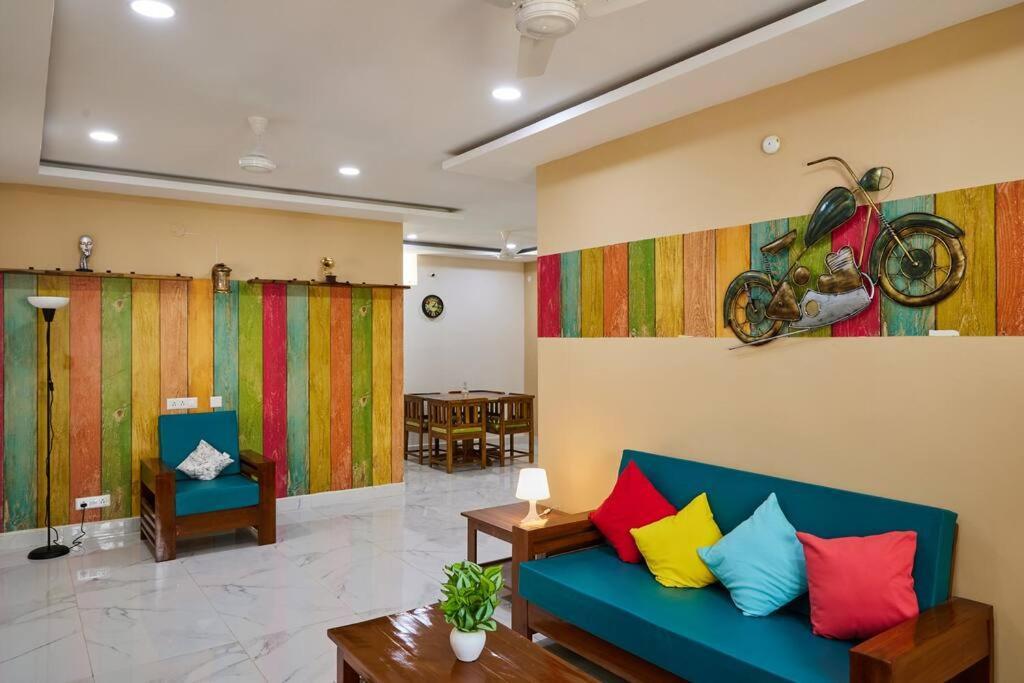 Chill Place:3bhk Ac Retro House @financialdistrict , Near Us Embassy *