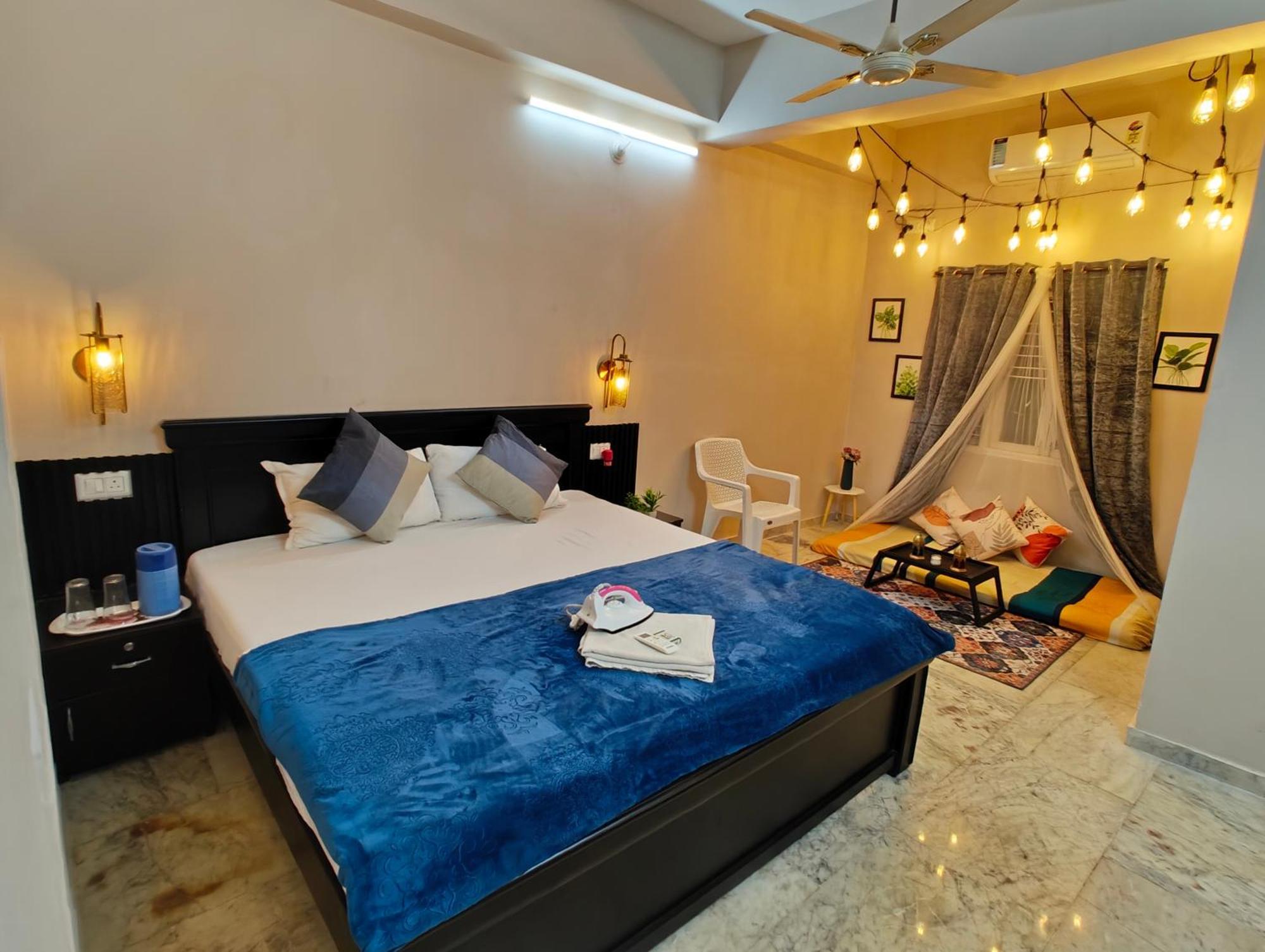 The Hidden Gem - Fully Furnished, Private 1bhk With Canopy & Cafe Lights 5*