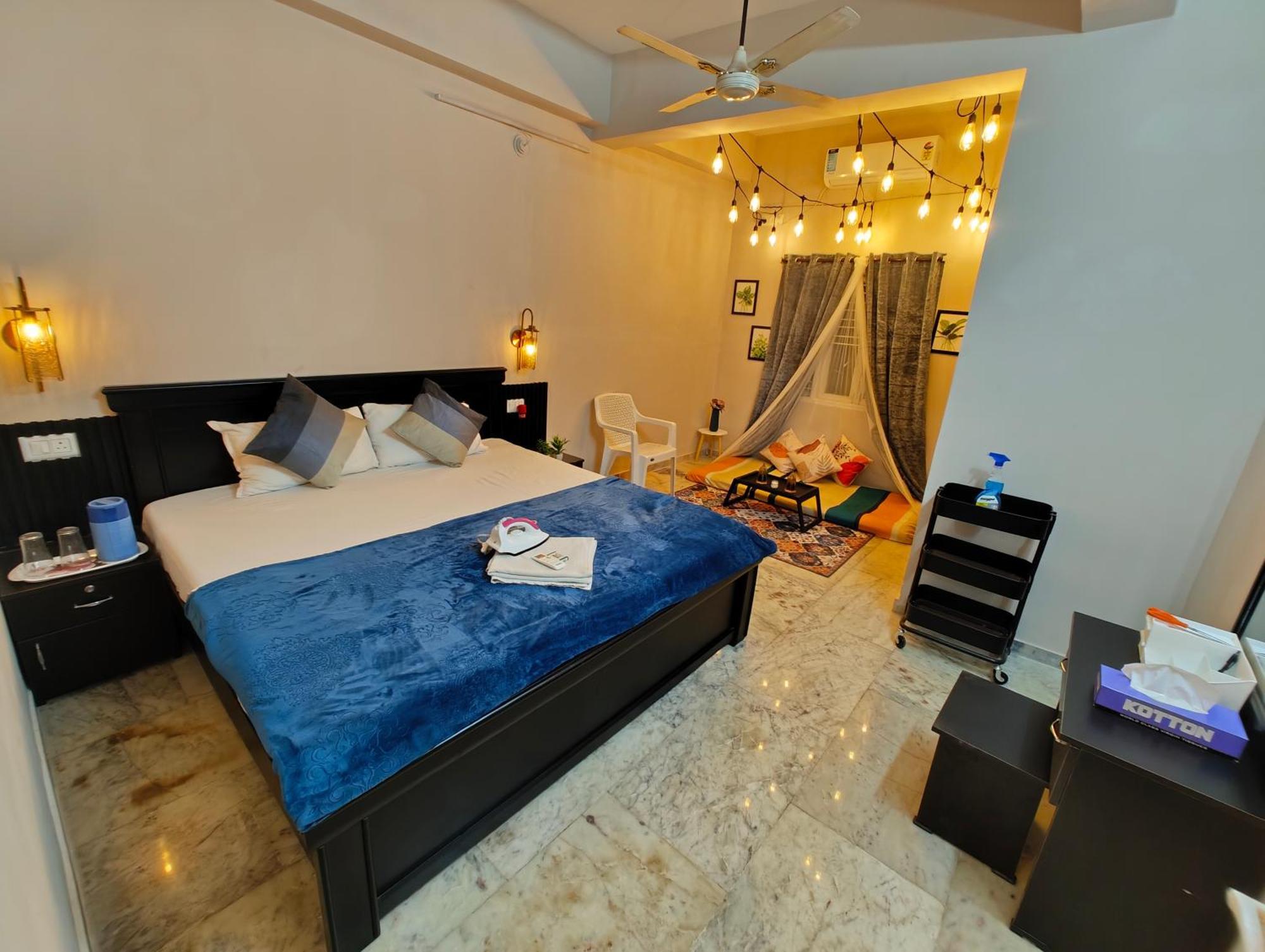 The Hidden Gem - Fully Furnished, Private 1bhk With Canopy & Cafe Lights Hotel Hyderabad