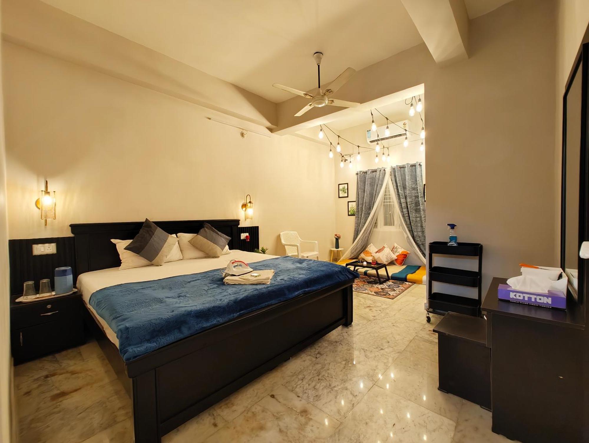 Hotel The Hidden Gem - Fully Furnished, Private 1bhk With Canopy & Cafe Lights 5*