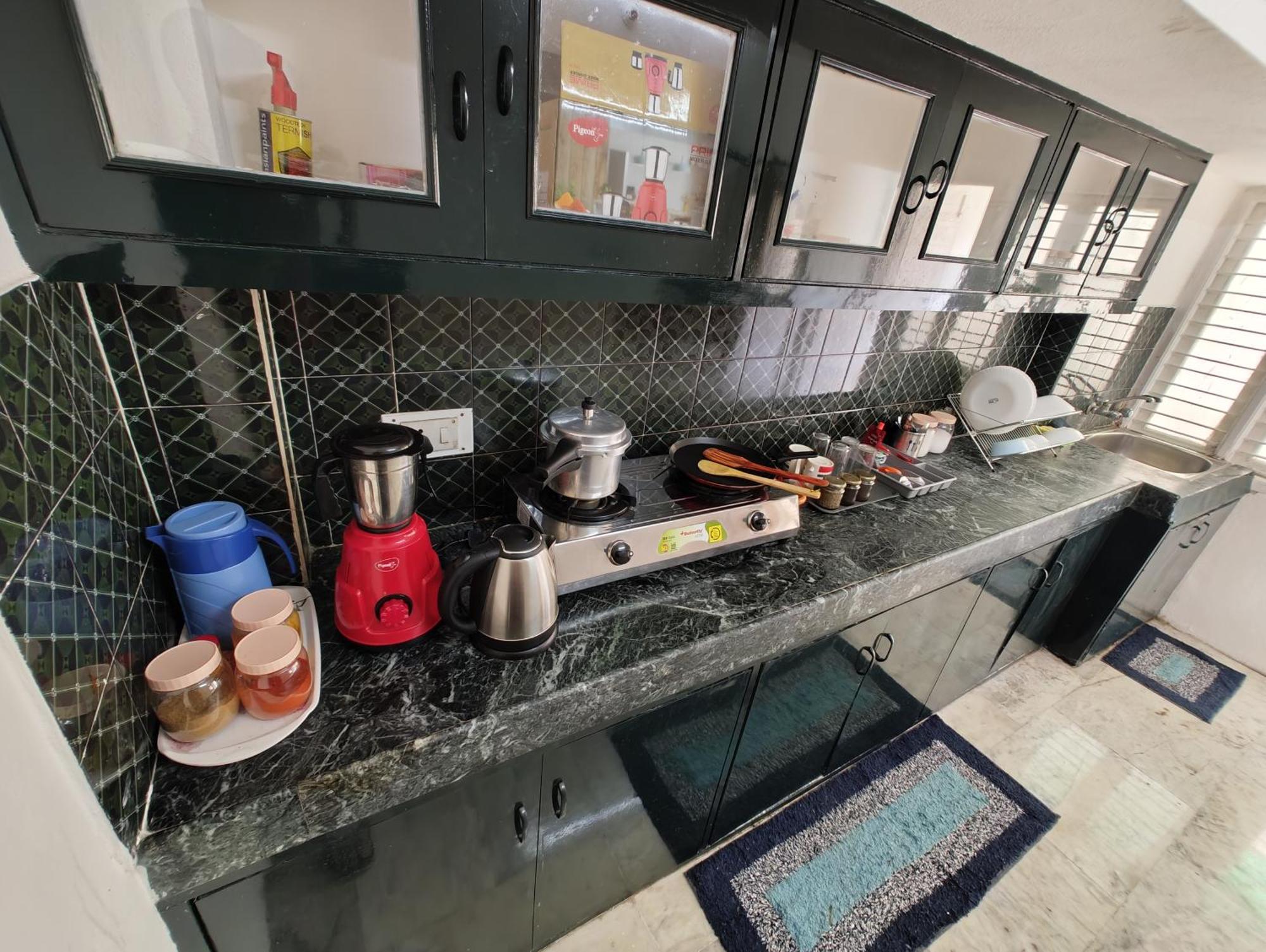 The Hidden Gem - Fully Furnished, Private 1bhk With Canopy & Cafe Lights 5* Hyderabad